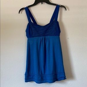 Lululemon Tank with built in bra size 10
